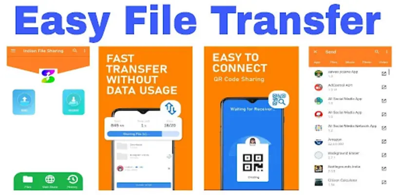 X Send File Share & Transfer android App screenshot 4